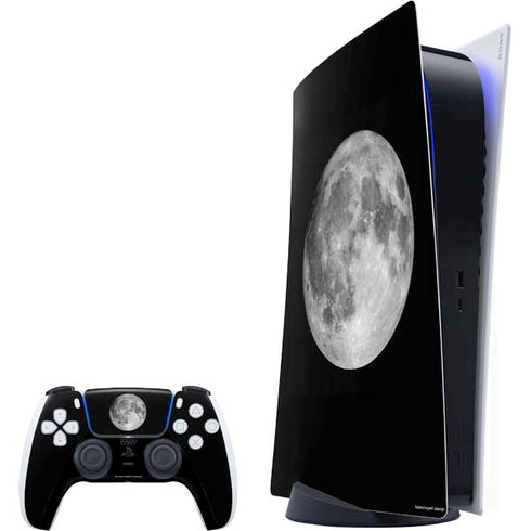 Full Moon Space PlayStation PS5 Skins